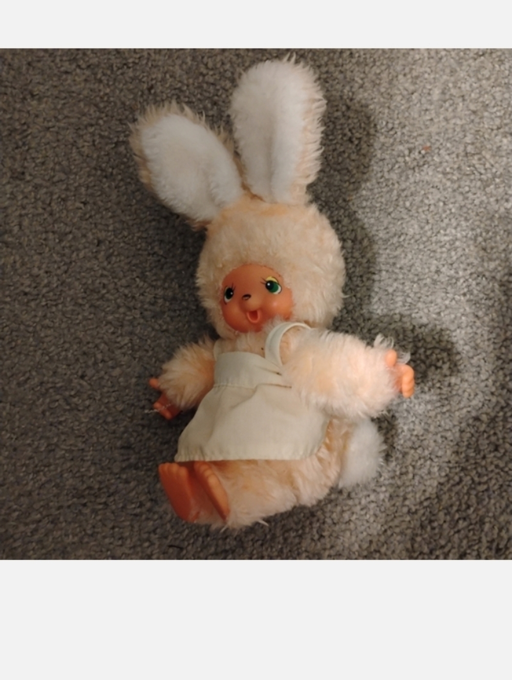 Vintage Monchhichi Bunny Collectible Toy One Size